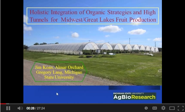 OREI High Tunnel Organic Fruit